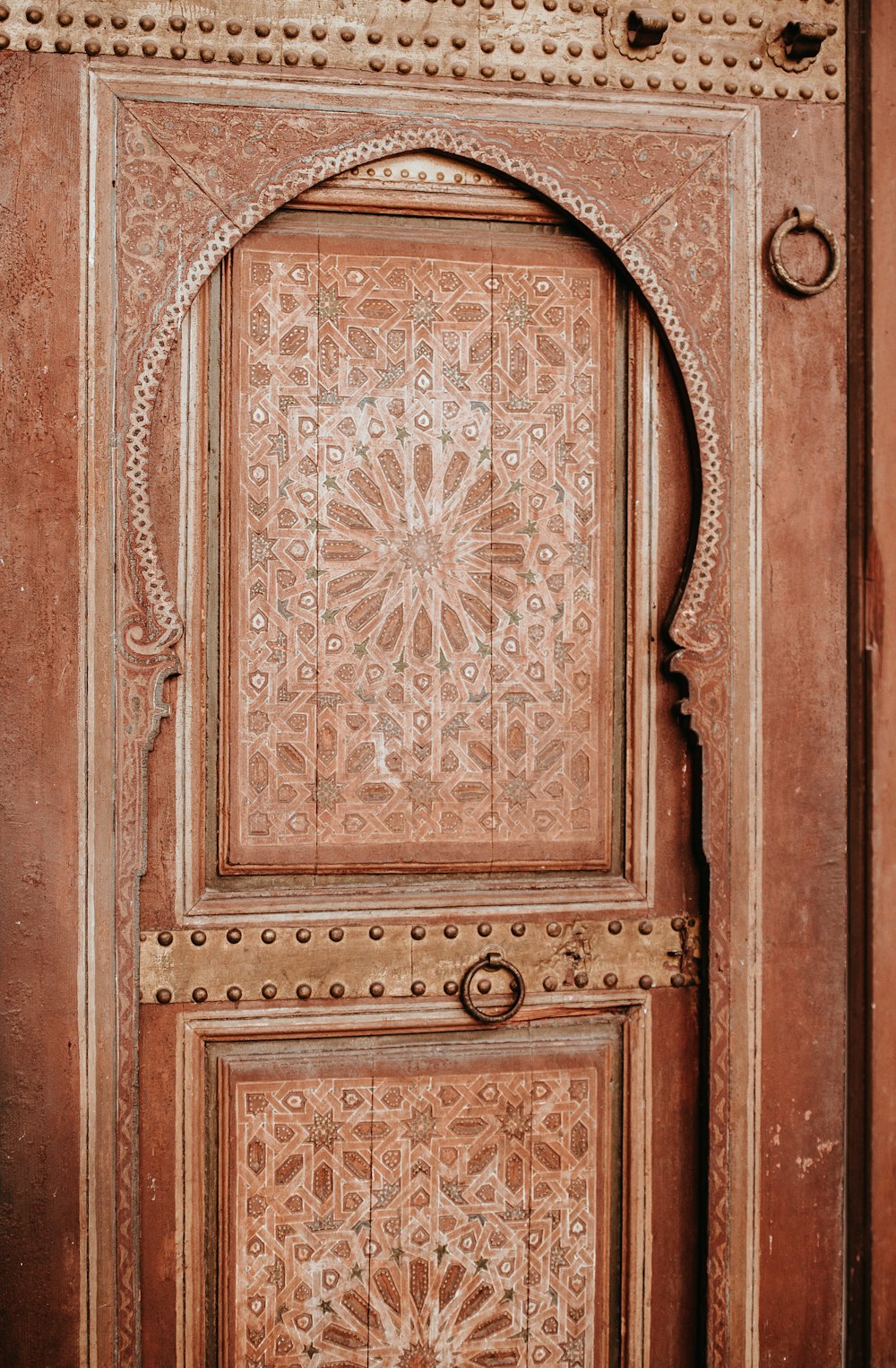 closeup photo of closed door