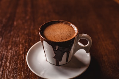 photo of mug with hot choco hot chocolate zoom background