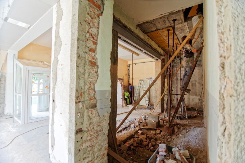 Innenausbau – Raum im Umbau