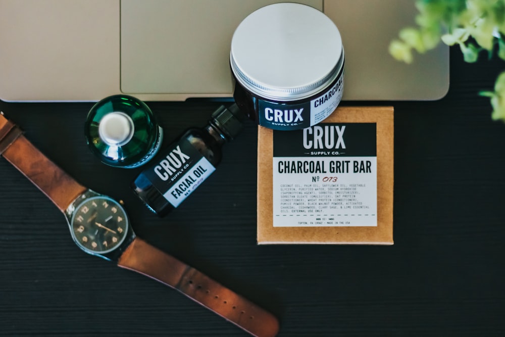 Crux charcoal grit bar