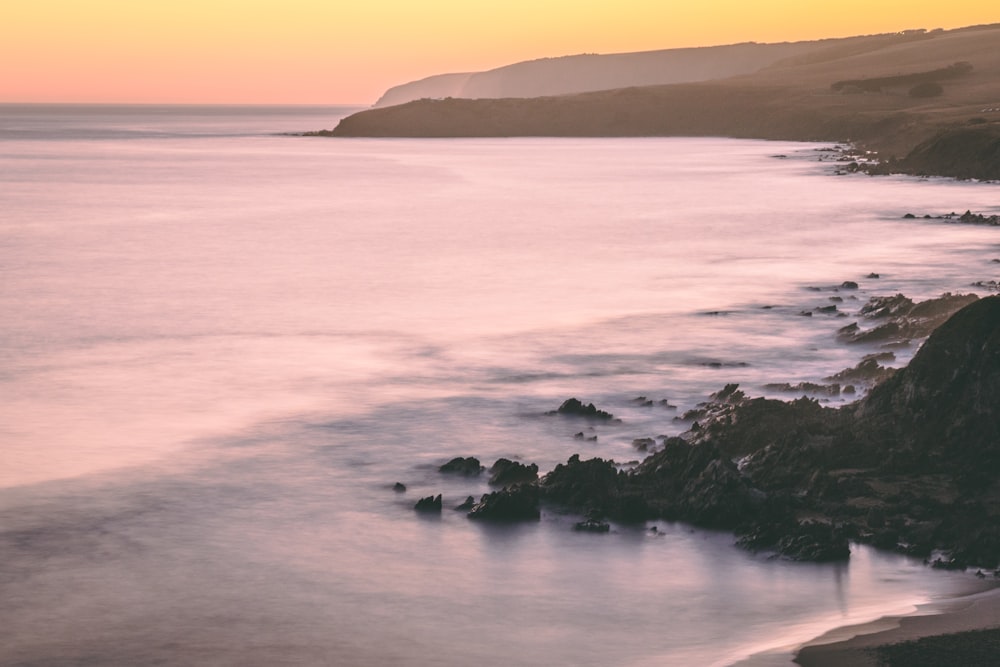 calm ocean waves