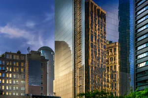 architectural photograph of high-rise building