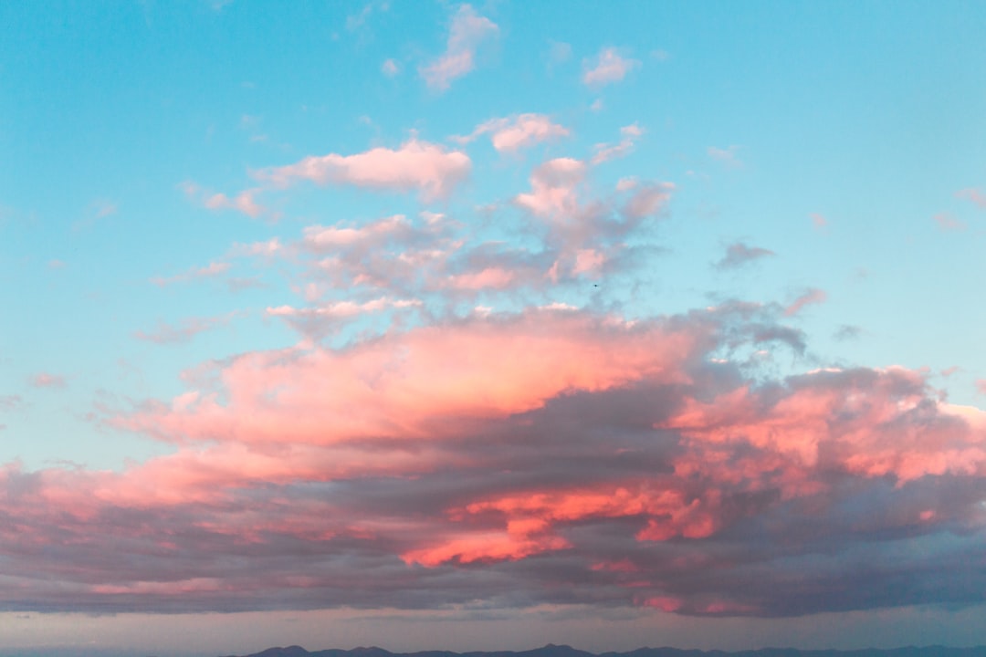 photo of cumulus clouds