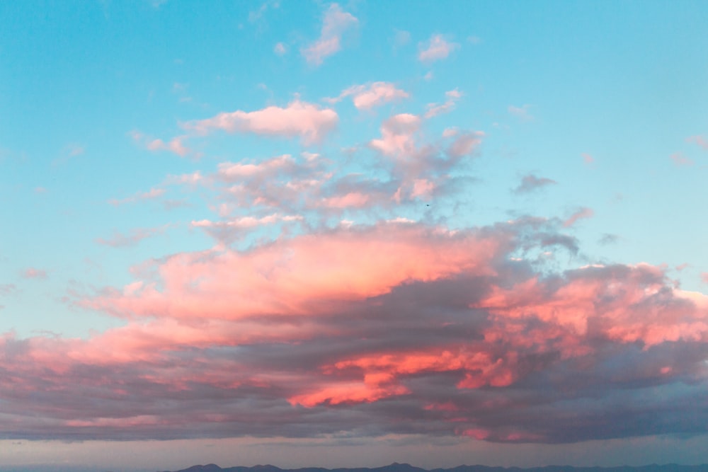 photo of cumulus clouds