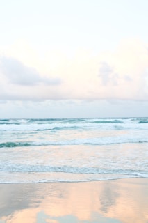 A serene beach view symbolizing peace and reflection.