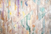 beige and multicolored surface