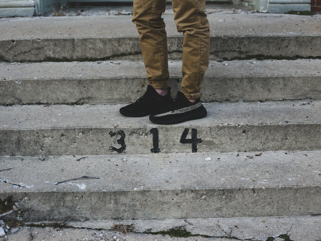 men's running shoes pair