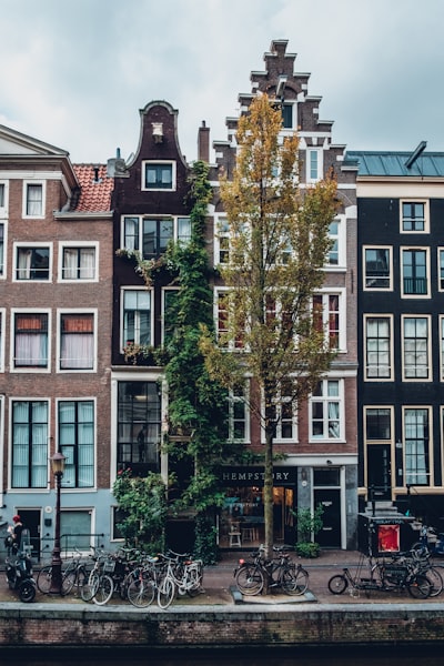 Amsterdam's Buildings - Aus Oudezijds Achterburgwal, Netherlands