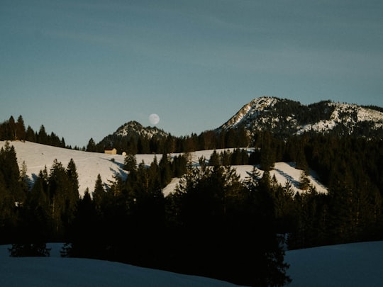 landscape photography of mountains in Oberjoch Germany