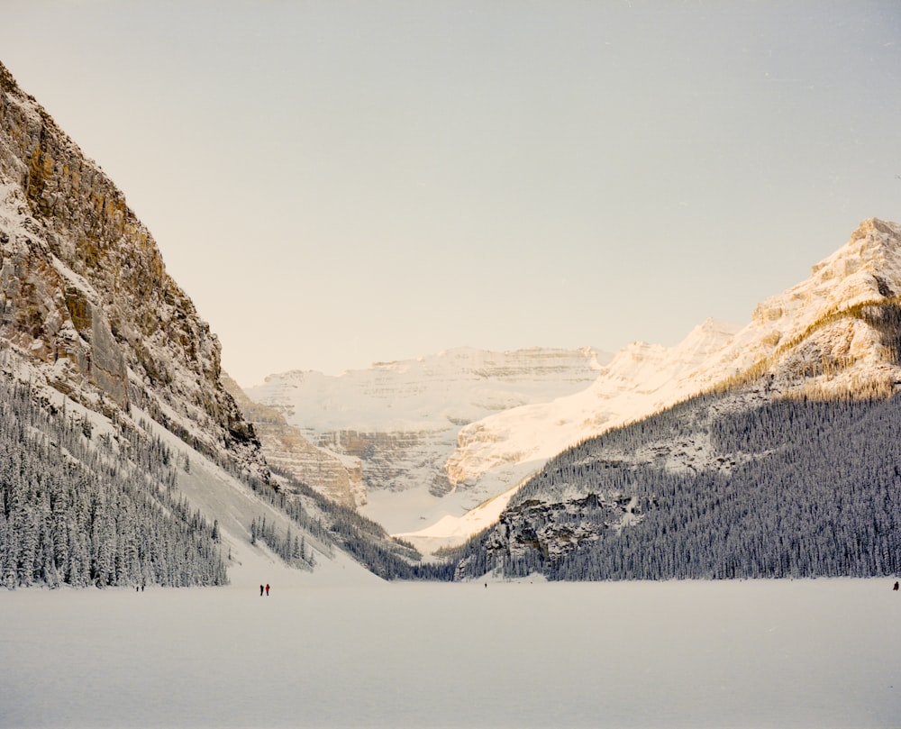 landscape photography of mountains