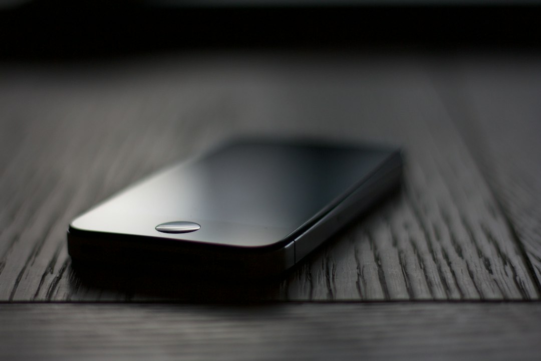 smartphone closeup