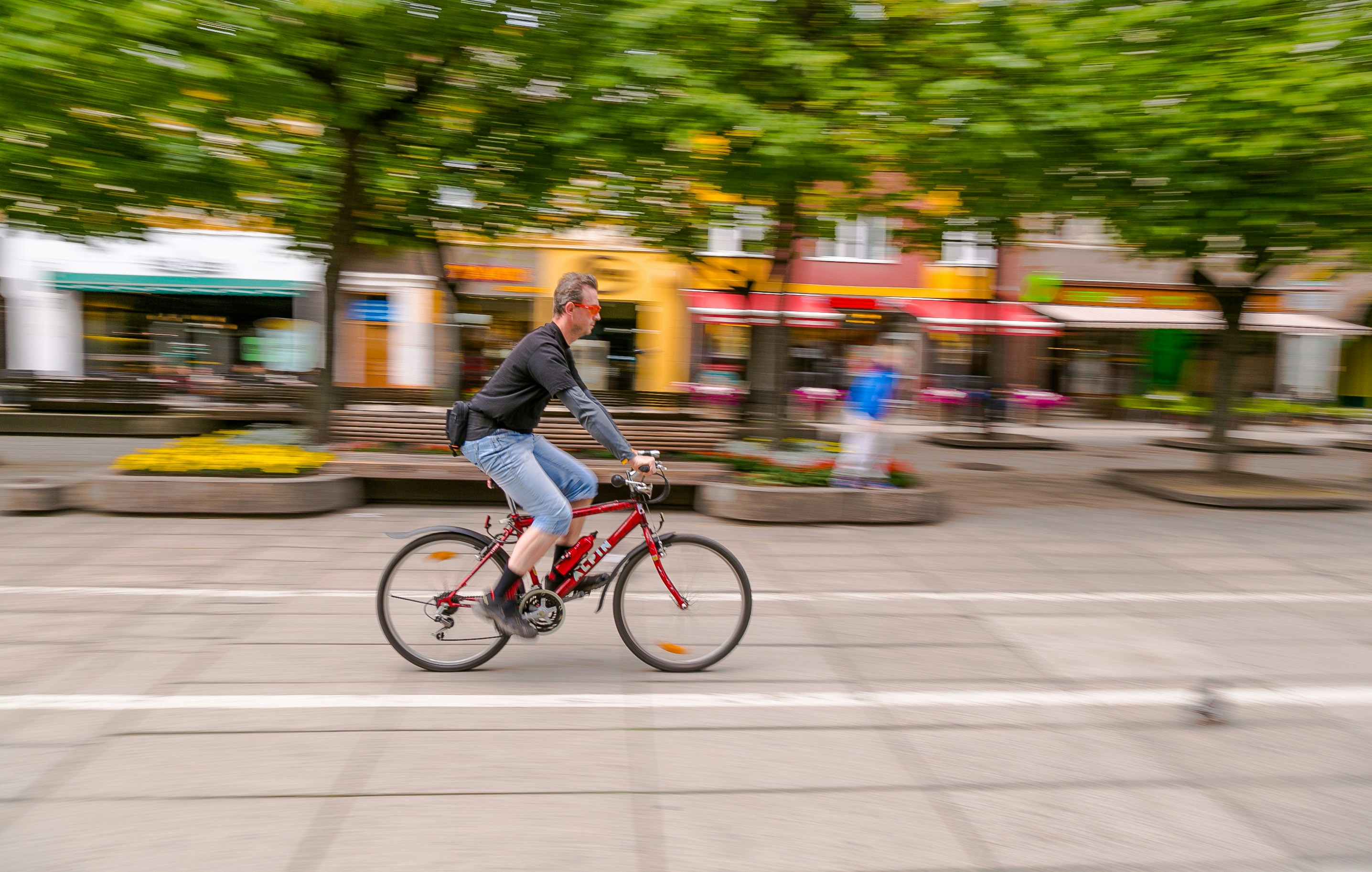 Bicycle rider