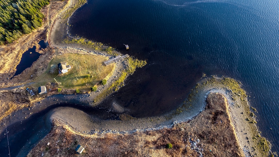 aerial photography of island near body of water