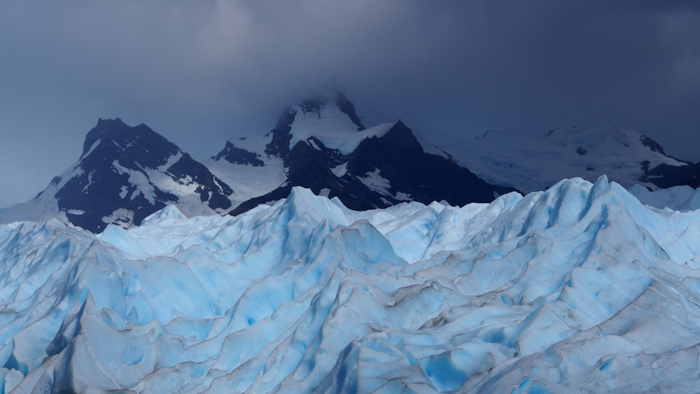 snow-covered mountain