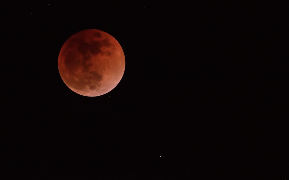 shallow focus photography of full moon