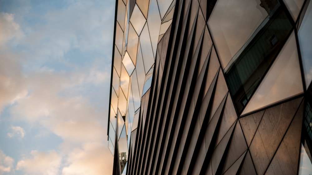 gray building under cloudy sky during daytime