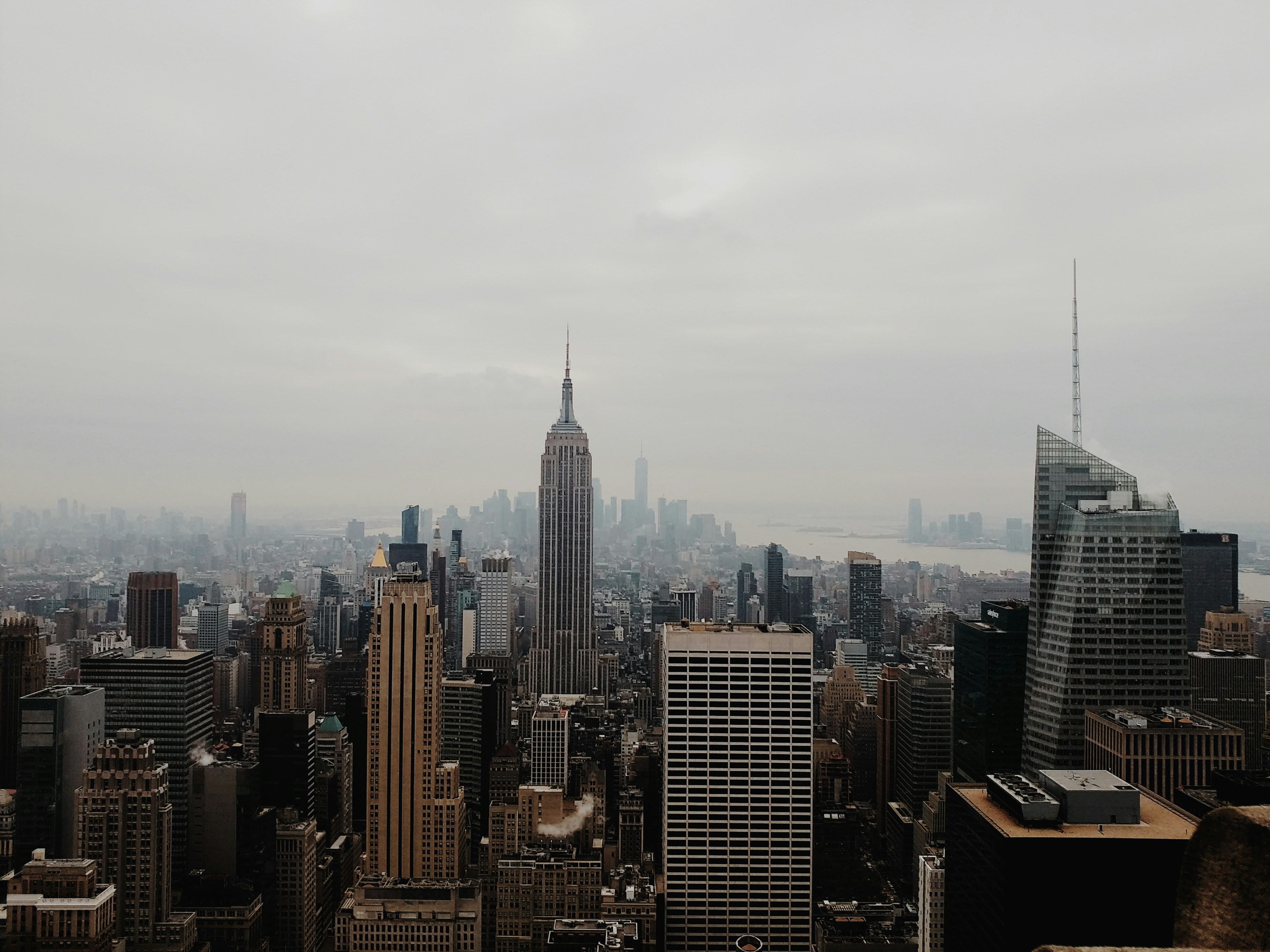 View from the Top Of The Rock at NYC.