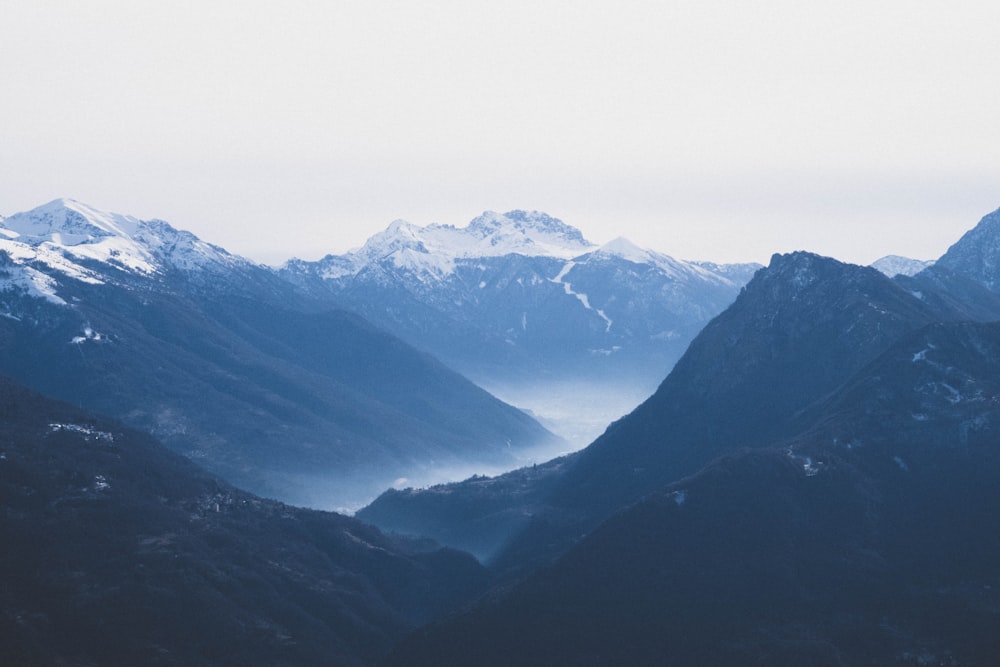 photo of three mountains