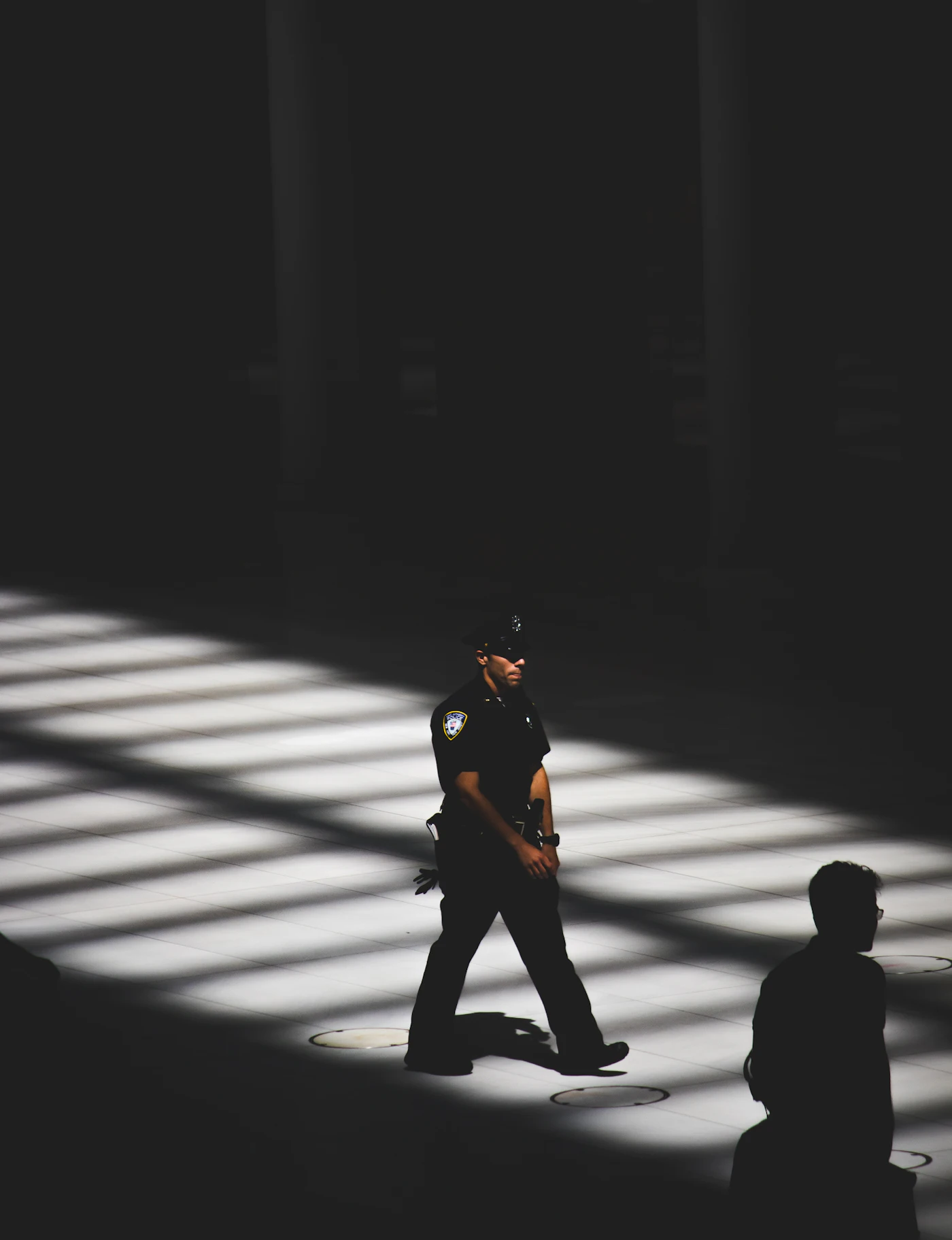 Security Guard at work in Europe