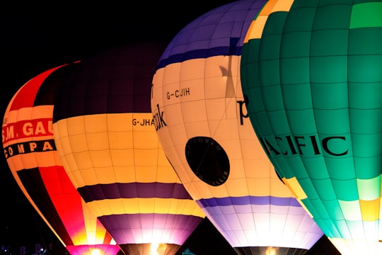 photo of Ashton Gate Hot air ballooning near Glastonbury Tor