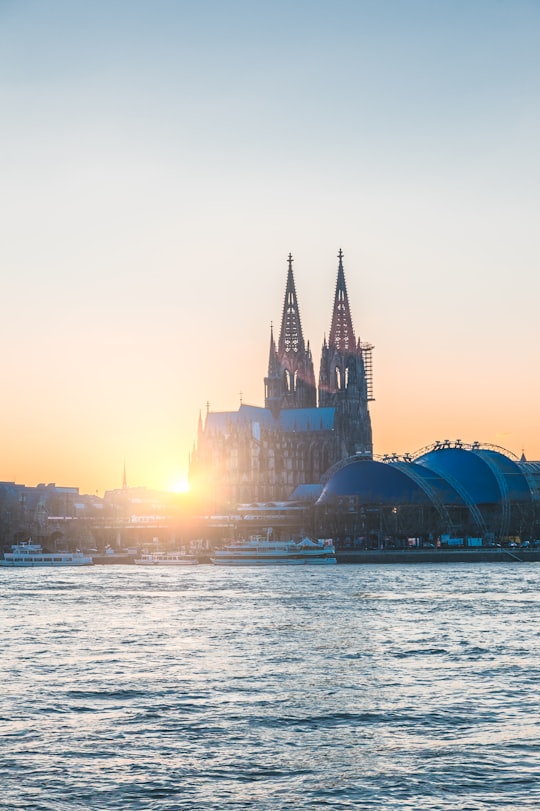 body of water in Cologne Cathedral Germany