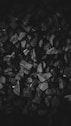 grayscale photo of stone