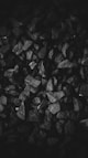 grayscale photo of stone