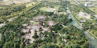 eagle eyes view of landmark during daytime