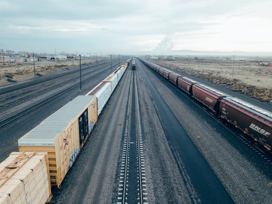 brown train during daytime in Pasco United States