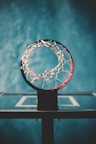 low angle photography of basketball hoop