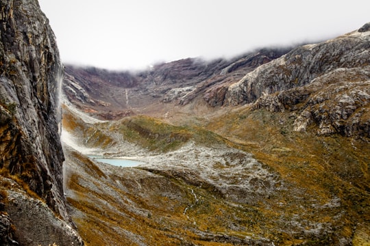 landscape photography of mountain in Laguna 69 Peru