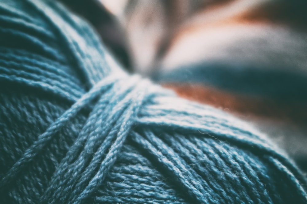 grey yarn