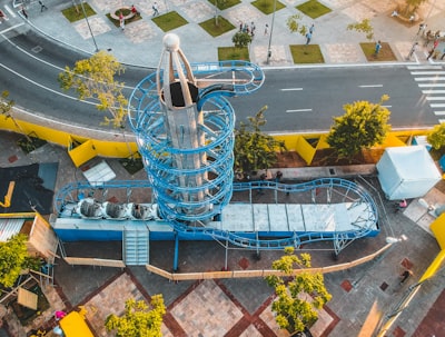 teal metal coaster rollercoaster google meet background