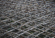 gray metal grille