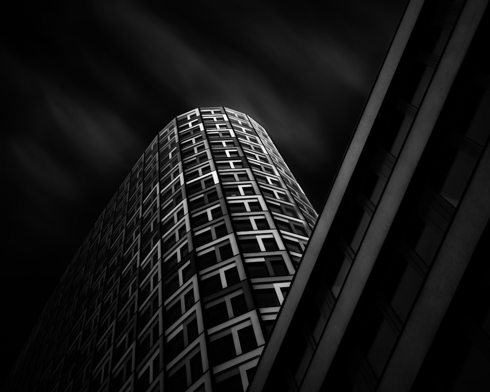 worm's eye view photography of building