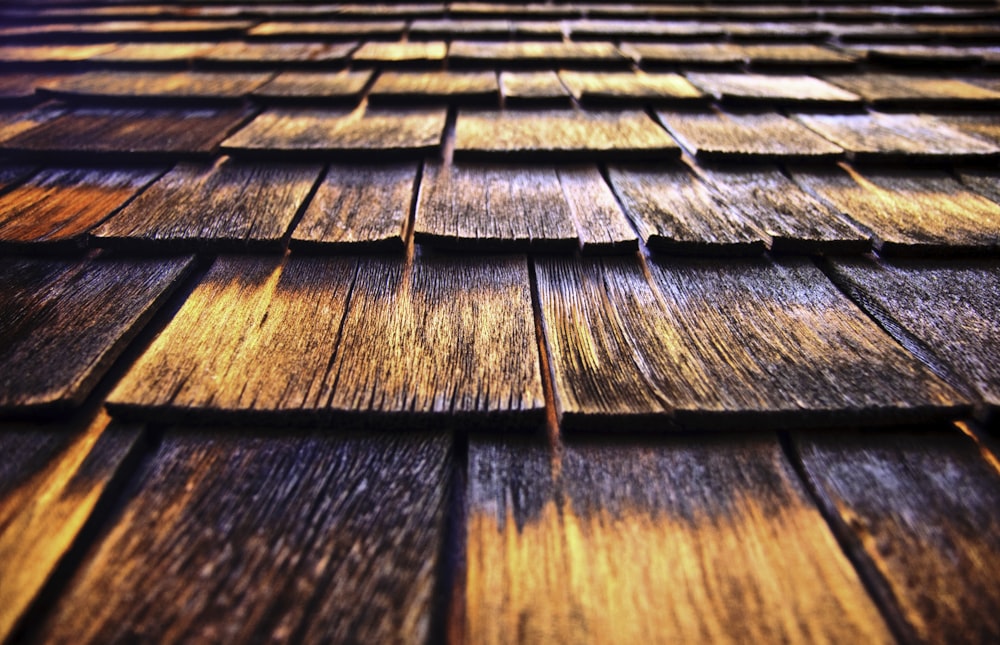 wooden roofs