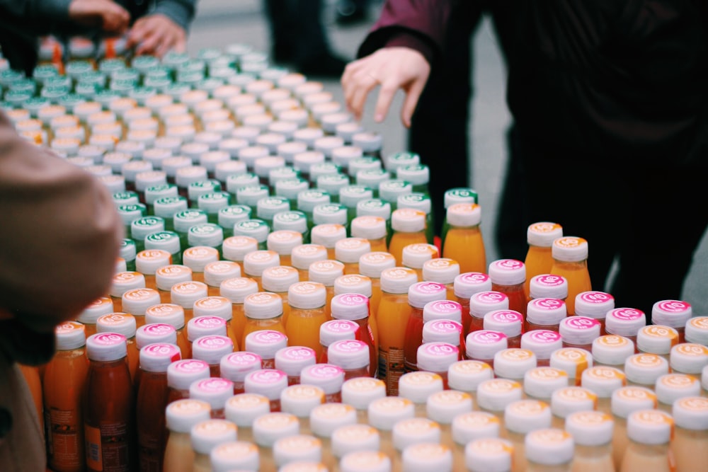 assorted bottles