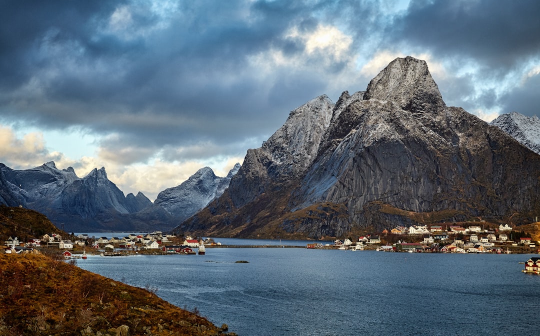 Mountain range photo spot Reine Flakstad Municipality