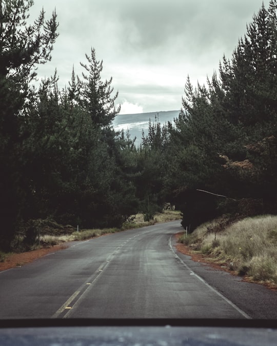 landscape photo of concrete road in Mauna Kea United States