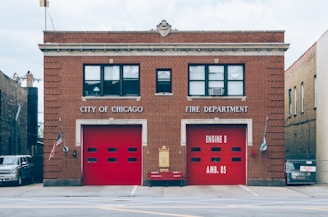 City of Chicago Fire Department at daytime