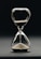 clear hour glass