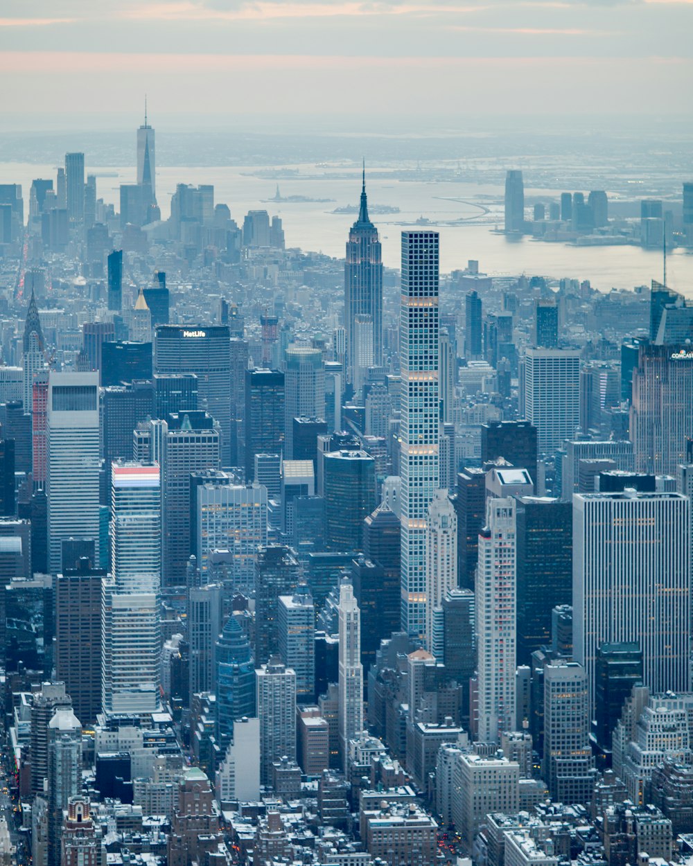 aerial view of city buildings during daytime