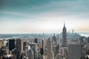 bird's eye view of New York, USA during daytime