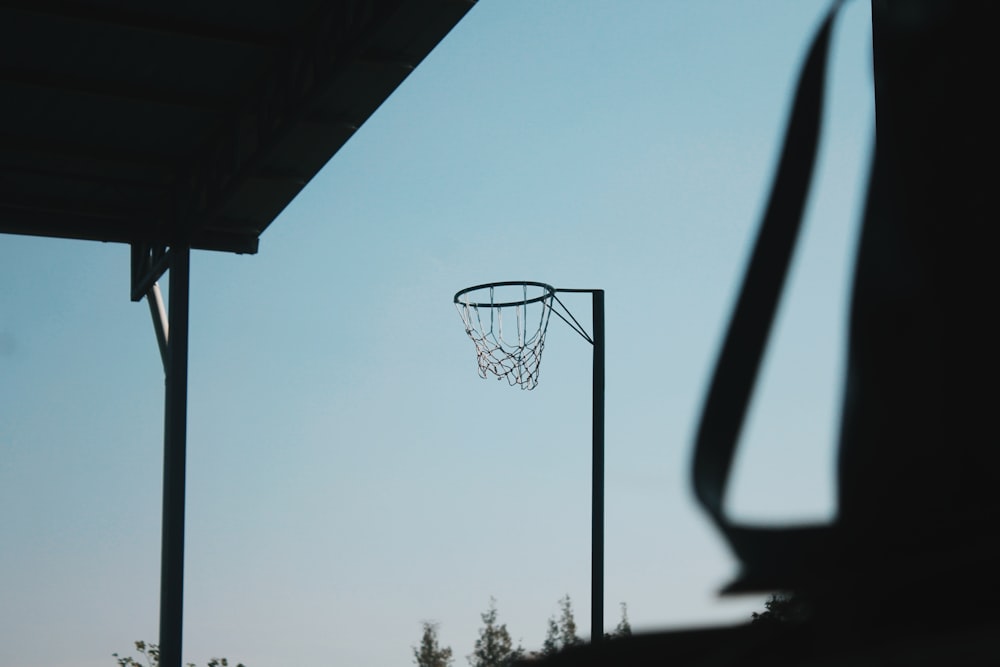 basketball hoop without board
