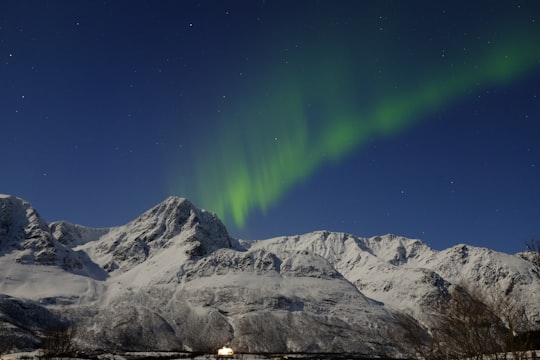 Aurora Borealis in Lyngen Alps Norway