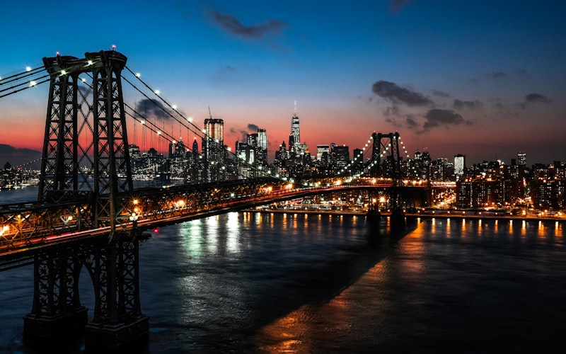 New York City skyline from New Jersey