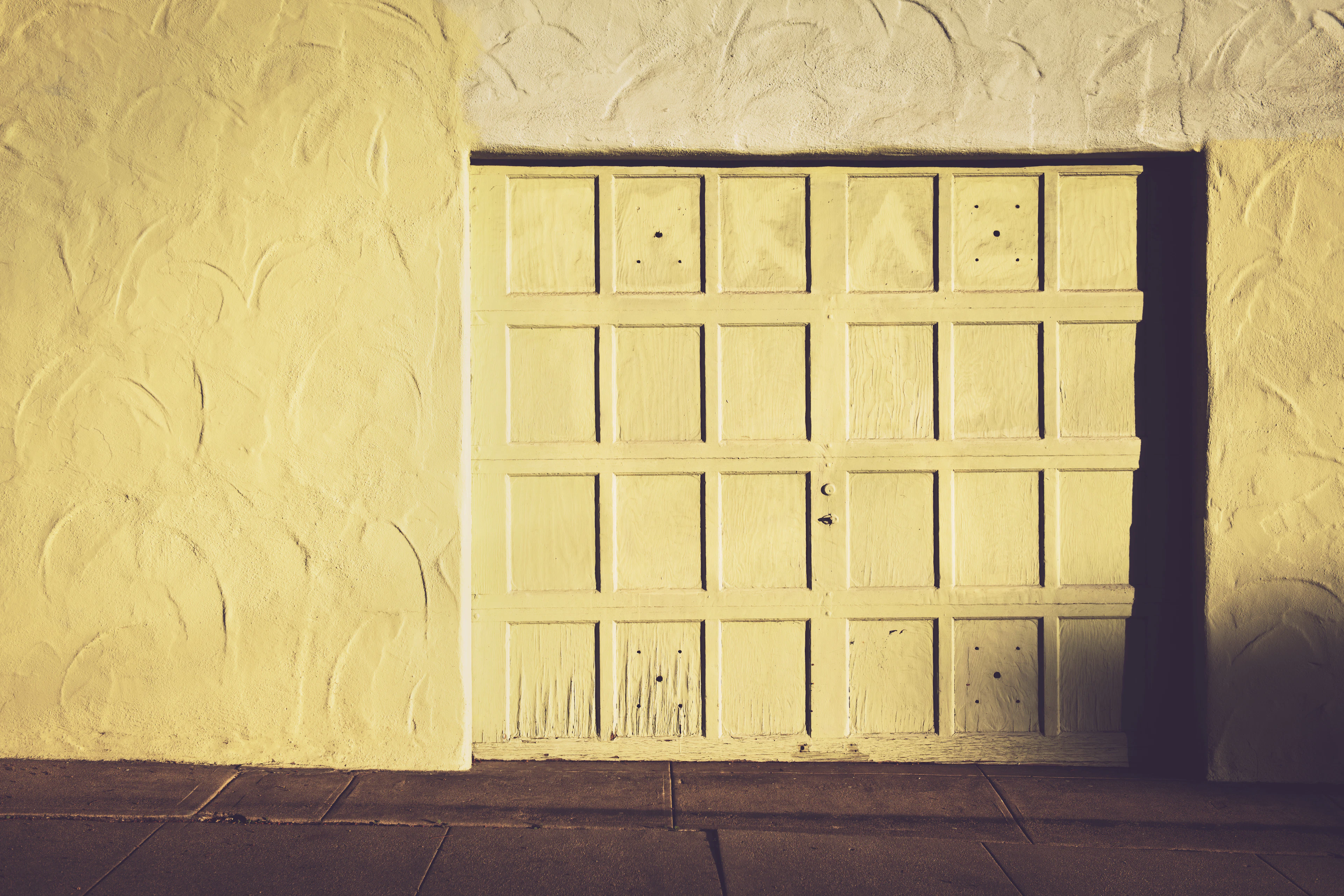 Wooden garden gate