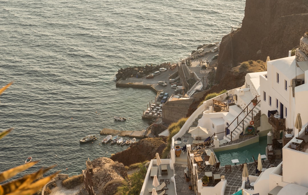 Cliff photo spot Santorini Greece