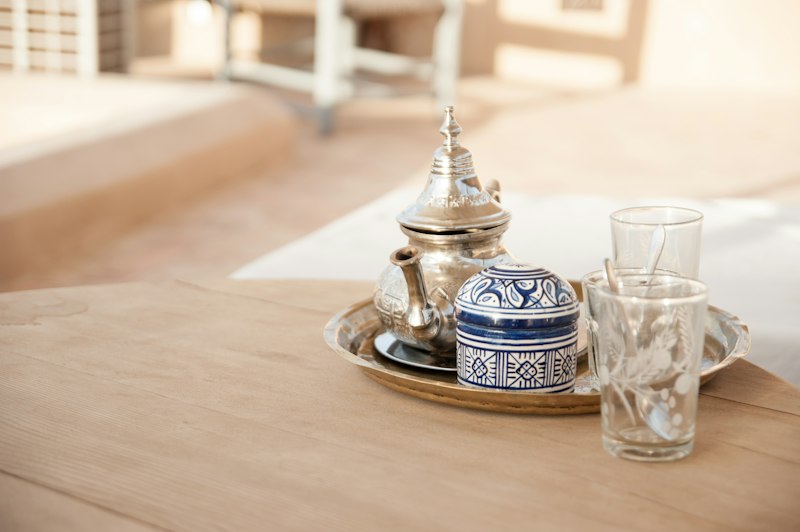 Moroccan mint tea