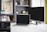 A modern workspace featuring a laptop and wellness products.
